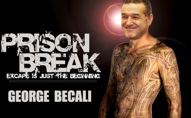 Prison  Break - invitat special - gigi Becali