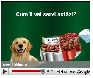 prima reclama video romaneasca pe google adwords